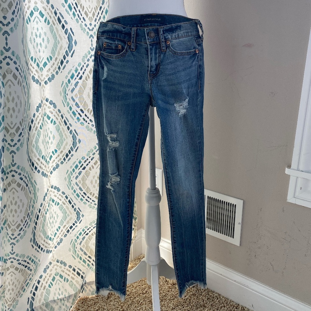 Aeropostale Destructed Jeans